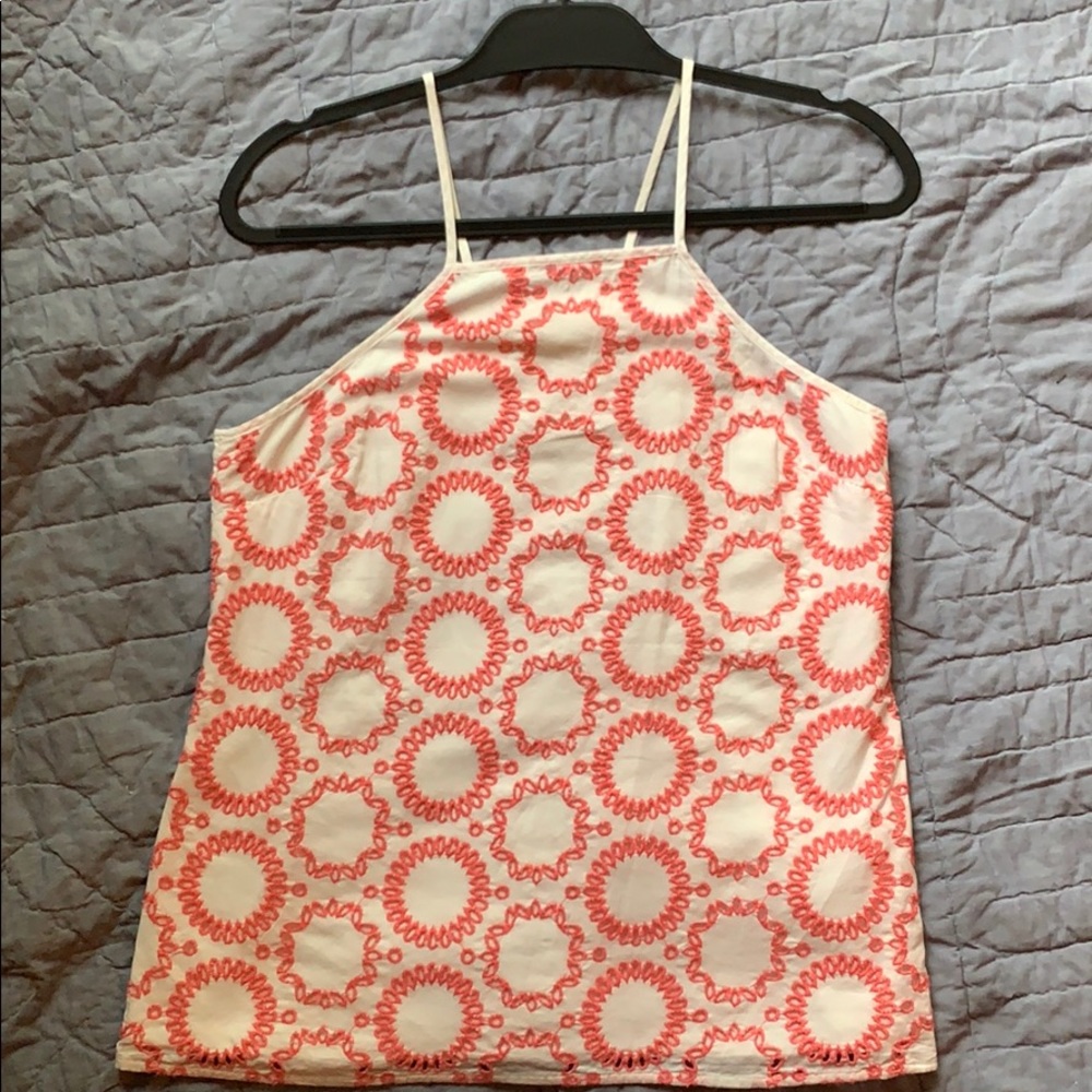 Banana Republic sleeveless cotton blouse size M.